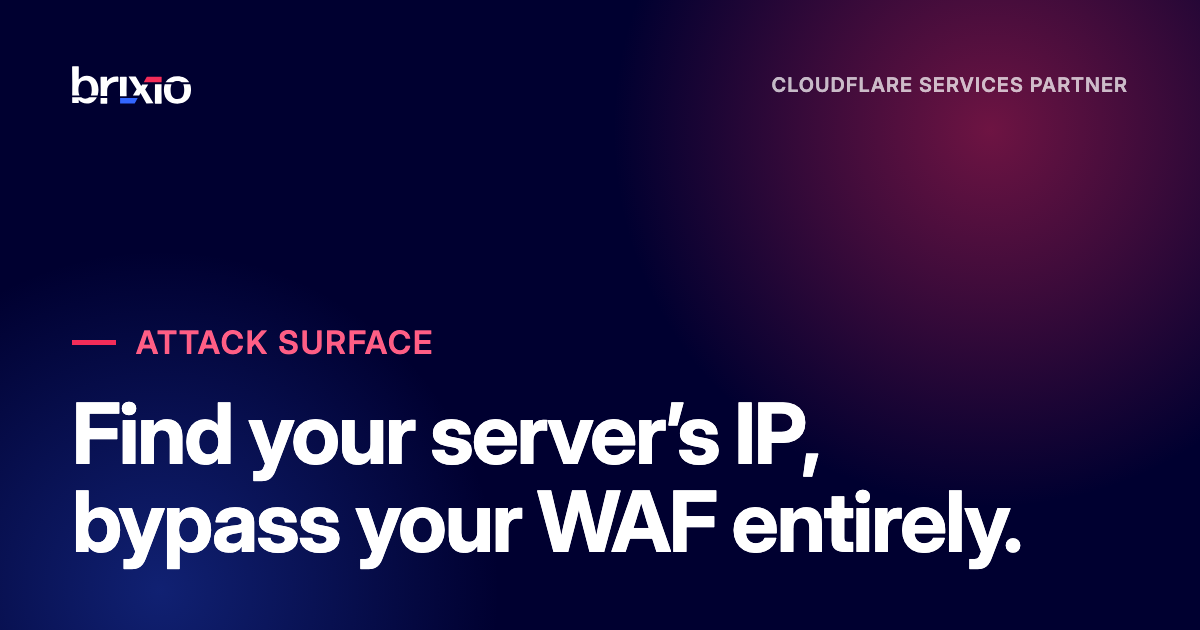 Attack Surface Reduction: 3 Cloudflare Lockdown Levels · Brixio
